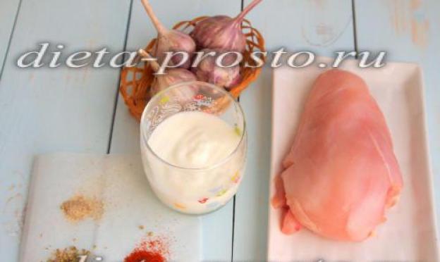 Рецепт курицы с йогуртом